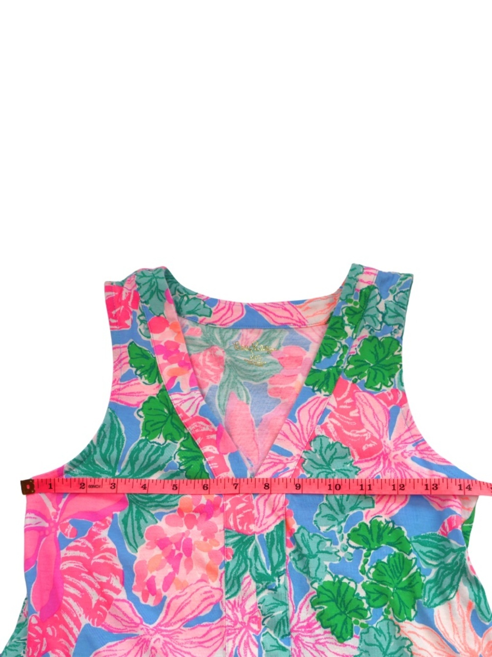 Lilly Pulitzer Floral Dress XXS Tropical Tiered Mini Resort Summer - Picture 4 of 8